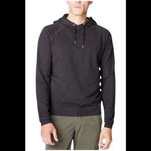 Good Man Men's Soft Slub Jersey Hoodie Black